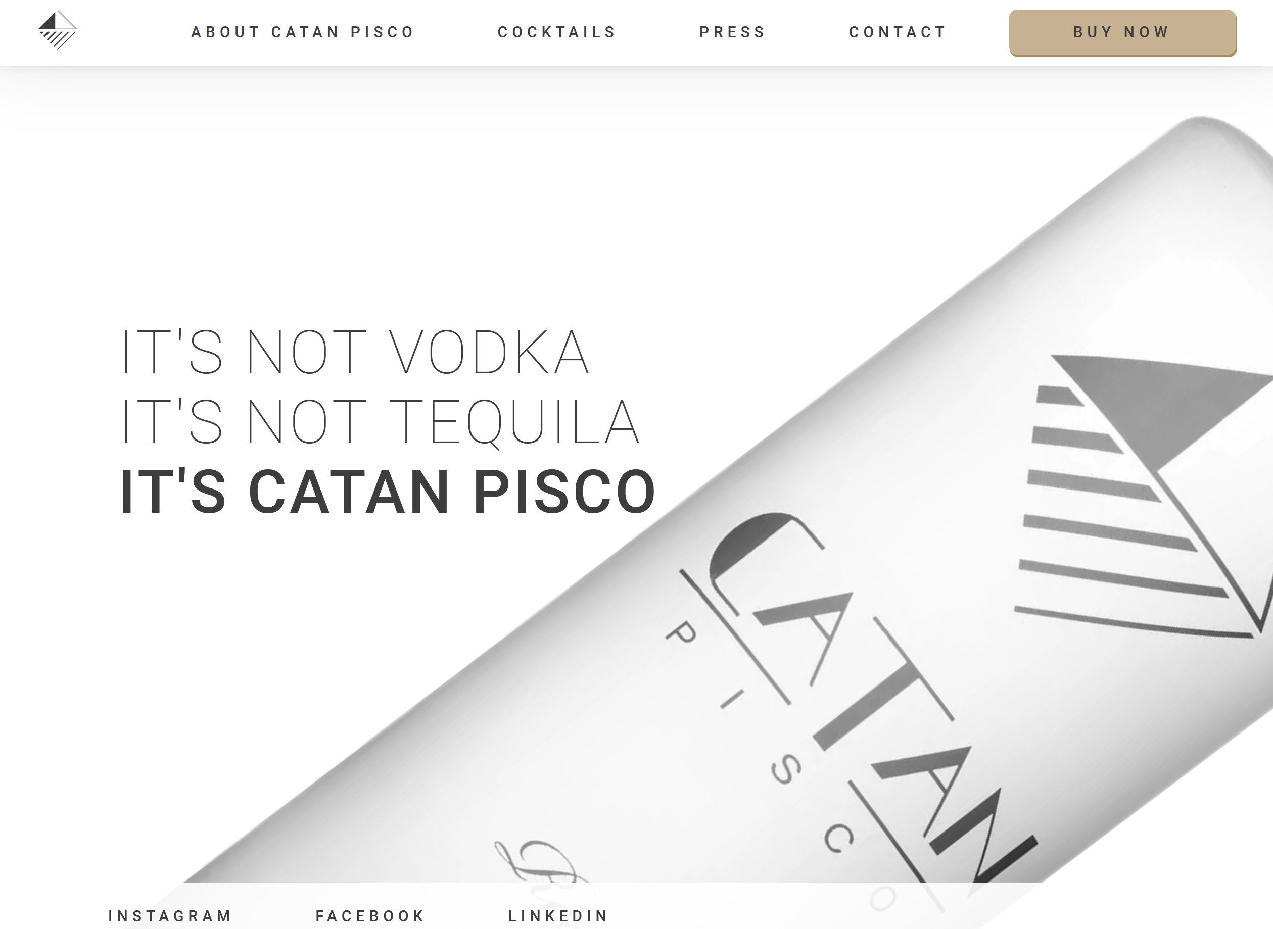 Screenshot from Catan Pisco app front page